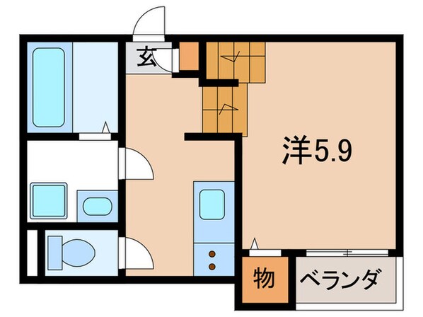 HUMMING　LIFE中村区役所の物件間取画像